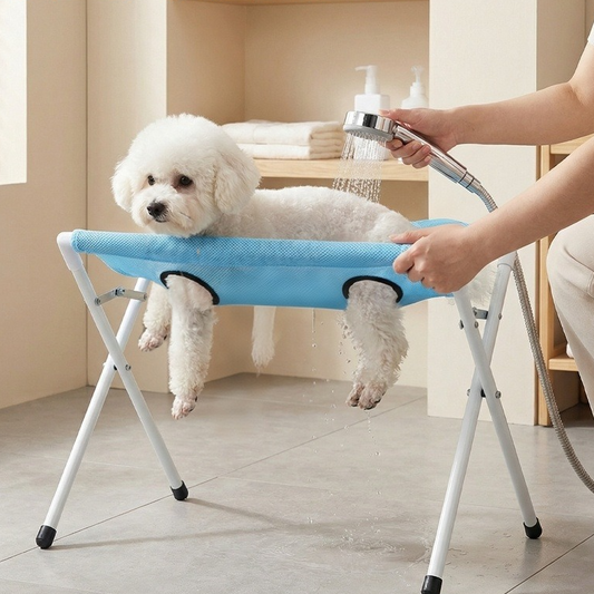 PawStation™ Foldable Pet Bath & Grooming Stand