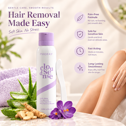 Gentle Hair Removal Mousse Spray